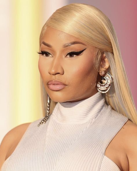 Nicki Minaj At Barbie Premier, Nicki Minaj Makeup Looks, Nicki Minaj Makeup, Barbie Movie Premiere, Barbie Barbie Movie, Nicki Minaj Wallpaper, Nicki Minaj Barbie, The Barbie Movie, Nikki Minaj