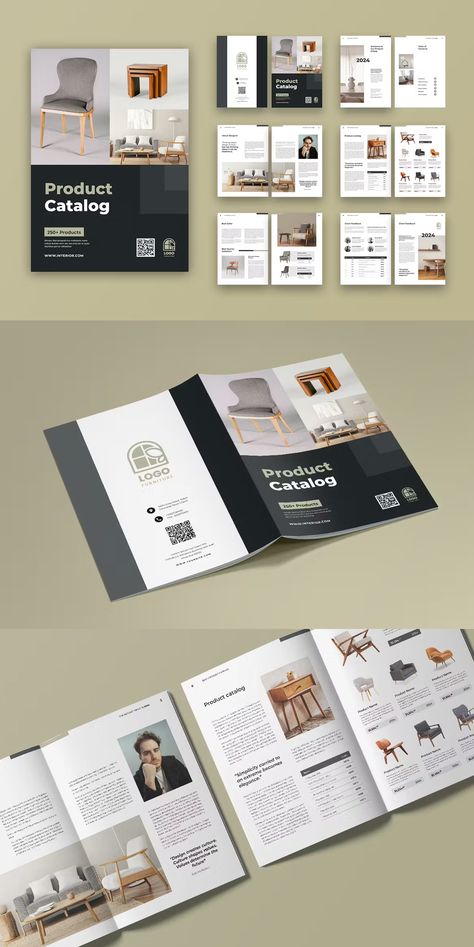 Catalog Design Layout Products, Interior Catalog Design, Furniture Catalogue Design, Furniture Brochure Design, Furniture Catalog Design, Product Catalogue Design, Furniture Advertisement, Catalog Furniture, Catalog Design Inspiration