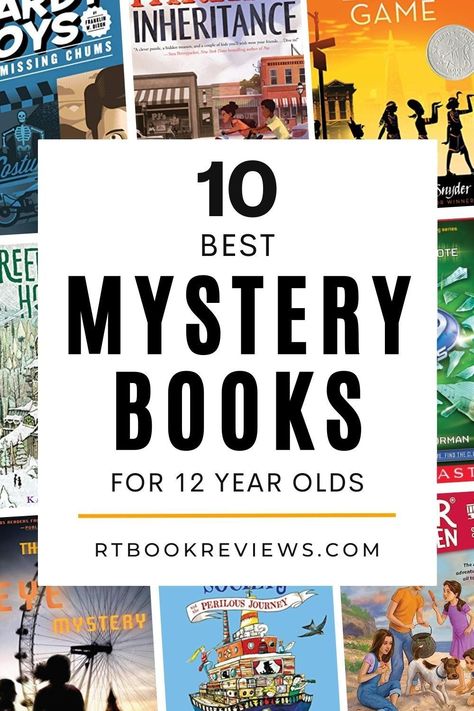 Looking for mystery books with thrilling adventures and challenging puzzle-solving opportunities for your 12-year-old to read? Look no further! Tap to see the 10 best mystery books made for 12-year-olds! #mysterybooks #mysterybooksforkids #mustreadbooks #bestbookstoread #youngadultbooks Books For Thirteen Year Olds, Books For 11+, Books For Kids 10-12, Books For 12 Year Girl, Good Books For 12-14, Best Mystery Books, Teen Novels, Bone Books, Library Inspiration