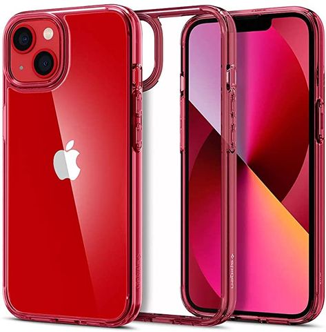 Red Iphone, Red Valentine, Red Cases, Hybrid Design, Iphone 13 Case, Passport Wallet, Technology Design, Phone Design, Clear Phone Case