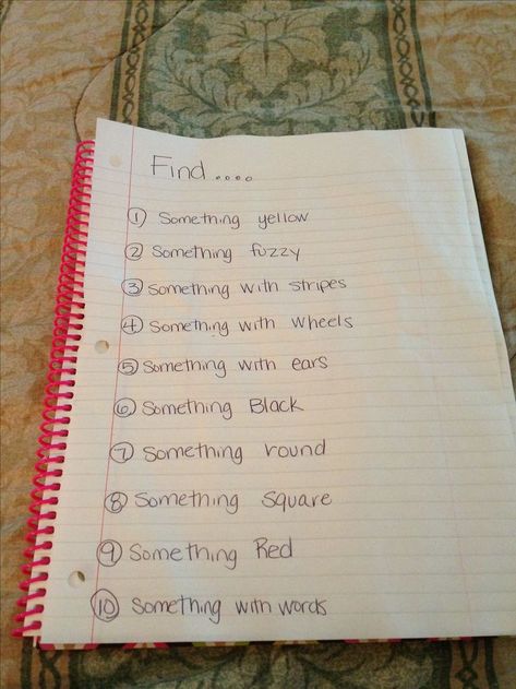 Indoor scavenger hunt for younger kids. My 7 year old helped read the list to my 4 year old and they had a blast! Great for team building skills between siblings! Babysitting Scavenger Hunt, Indoor Scavenger Hunt, Nanny Activities, Indoor Party Games, Babysitting Activities, Babysitting Crafts, Babysitting Fun, Baby Sitting, Outdoor Education