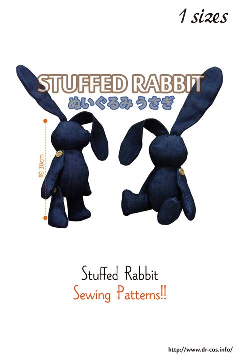 This is the pattern of a Stuffed Rabbit. cm size(A4 size) S-size Teddy Doll Pattern, Rabbit Plush Pattern Free, Stuffed Bunny Pattern Free, Free Rabbit Sewing Pattern, Bunny Plush Pattern Free, Stuffed Rabbit Pattern, Stuffed Rabbit Pattern Sewing Free, Rabbit Patterns Free Sewing, Bunny Pattern Sewing Free