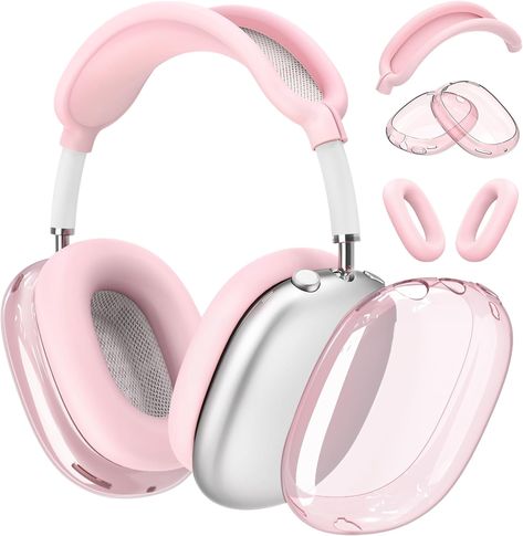 Airpods Max Headphones, Max Headphones, Pink Headphones, Airpod Max, Cute Headphones, Apple Headphone, Airpods Max, Pink Apple, Pink Cases