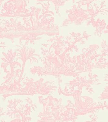 Amelia - Toile De Jouy - Wallpaper - French Pale Pink - Shabby Chic - 262994 | eBay Baños Shabby Chic, Shabby Chic Apartment, Shabby Chic Wardrobe, Cocina Shabby Chic, Shabby Chic Porch, Shabby Chic Chairs, Shabby Chic Wallpaper, Shabby Chic Painting, Shabby Chic Sofa