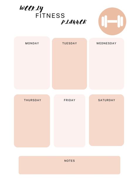 Weekly Workout Planner Weekly Workout Schedule Template, Workout Printable Planners, Workout Planner Template Aesthetic, Weekly Workout Planner Template, Work Out Planner, Workout Schedule Template, Workout Checklist, Random Workouts, Workout Planner Template