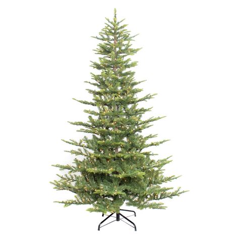 Puleo International Aspen Fir Pre-lit Full Christmas Tree Natal, Christmas Tree Bedding, Full Christmas Tree, Christmas Tree Clear Lights, Tree Bed, Fir Christmas Tree, Color Lights, Pre Lit Christmas Tree, Fir Tree