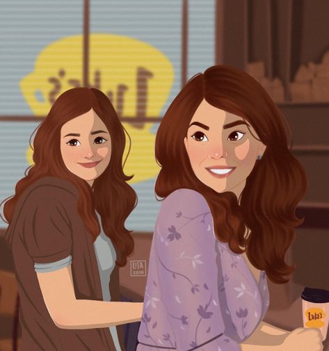 fanart gilmore girls Rory Gilmore Fanart, Rory Gilmore And Lorelai, Gilmore Girls Fanart, Gilmore Girls Art, Cricket Cards, Luke And Lorelai, Pro Create, Patterns Wallpaper, Lorelai Gilmore