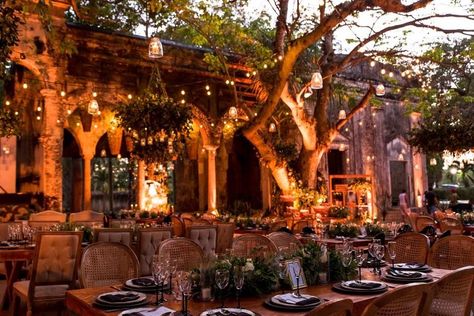 Cafe Lights Wedding, Rancho Wedding, Colombian Wedding, Latina Wedding, Latin Wedding, Spanish Style Wedding, Mexico Wedding Venue, Dark Wedding Theme, Hacienda Wedding