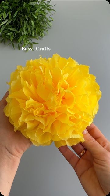 Dia De Los Muertos Decorations Ideas, Tissue Paper Flowers Diy, Diy Instagram, Flower Decorations Diy, Hand Crafts For Kids, Ideas Craft, Crafts Easy, Crafts Kids, Tissue Paper Flowers