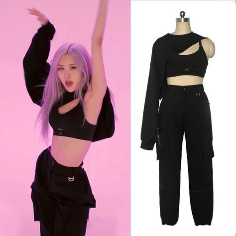 Hiphop Dance Outfit, Street Dance Outfit, Dancer Outfit, Hip Hop Dance Outfits, Looks Hip Hop, Dance Style Outfits, Dance Costumes Hip Hop, Hip Hop Costumes, Blackpink Concert