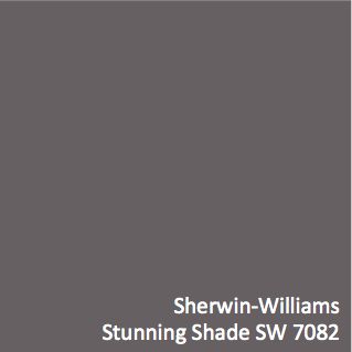 Sherwin-Williams Stunning Shade (SW 7082) Sw Stunning Shade, Sherwin Williams Stunning Shade, Stunning Shade Sherwin Williams, Violet Paint Colors, Exterior Paint Sherwin Williams, Pinterest Kitchen, Accent Paint, Purple Paint Colors, Exterior House Siding