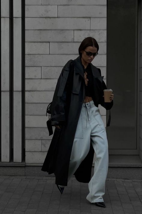 Edgy Clean Aesthetic, Fits Cold Weather, Winter Outfits Comfy, Black Outfit Inspiration, Outfit Ideas Autumn, Winter Outfits Street Style, Outfit Aesthetics, New York Outfit, Comfy Casual Outfits