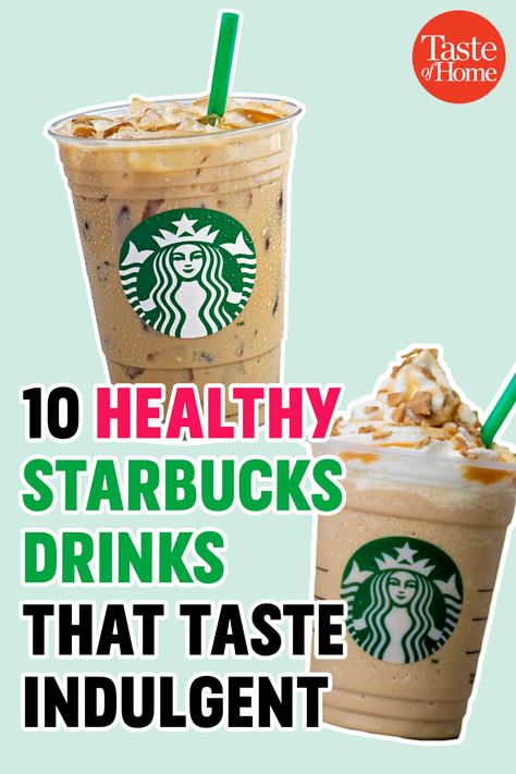 Thm Starbucks Drinks, Good Healthy Starbucks Drinks, Healthy Starbucks Drinks At Home, Diet Starbucks Drinks Coffee, Sweet Healthy Starbucks Drinks, Less Sweet Starbucks Drinks, Clean Starbucks Drinks, Healthy Starbucks Frappuccino, Diet Food That Tastes Good