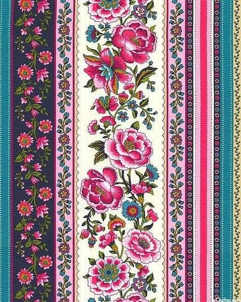 Motif Art Deco, Design Pattern Art, Textile Prints Design, Quilt Fabrics, Textile Pattern Design, Decoupage Vintage, Digital Borders Design, Rosy Pink, Flower Art Images