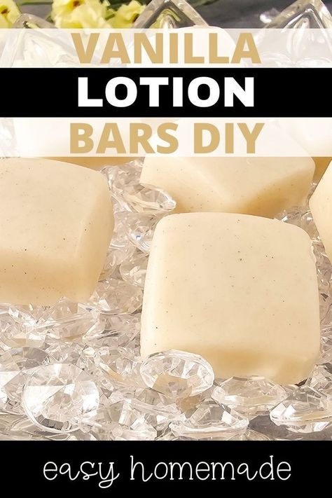 Easy Homemade lotion bar DIY recipe! Perfect for anyone interested in DIY Beauty, natural skin care,  homemade soap recipes and DIY body care, this article walks you through the process of creating these soothing, all-natural lotion bars. Great for DIY gifts or personal use, these homemade lotion bars are a must-try for fans of homemade remedies and bath products. . Easy Lotion Bars Diy, Lotion Bar Scent Ideas, Winter Lotion Bars Recipe, Lotion Bar Recipes Non Greasy, Vanilla Bean Lotion, Vanilla Bean Recipes, Vanilla Lotion, Homemade Body Lotion, Lotion Bars Diy