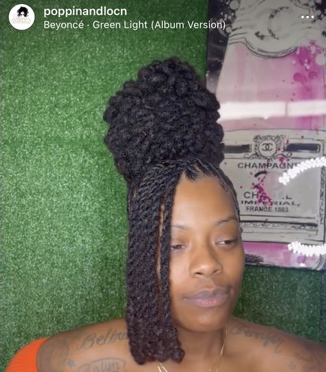 Loc Styles To The Side, Unique Loc Styles Long, Locs Ponytail Styles, Unique Loc Styles Short, Dreads Styles For Women, Locs Styles, Soft Locs, Loc Hairstyles, Beautiful Locs