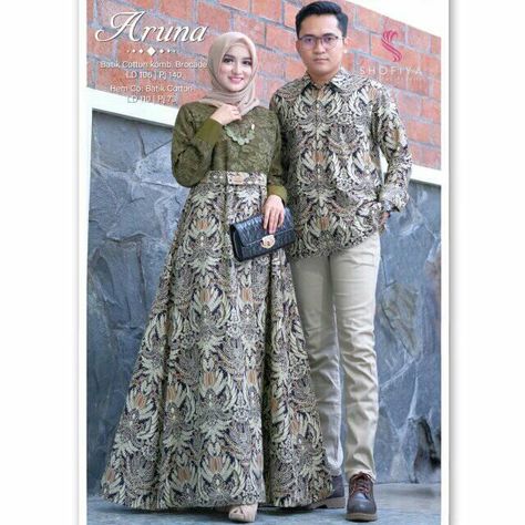 Batik Kombinasi, Hijab Dress Party, Batik Couple, Model Gamis, Kebaya Dress, Batik Fashion, Muslim Dress, Hijab Dress, Brad Pitt