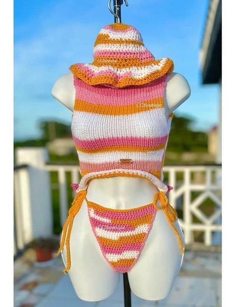 These are EVERYTHING 😍❤️💛💚💙 Crochet One Piece Bathing Suit, Knitted Bathing Suit, Rave Outfits Diy, Crochet One Piece Swimsuit, Crochet Bodysuit, Crochet Bathing Suit, Crochet Outfits, Crochet Swimsuit, Crochet Bathing Suits