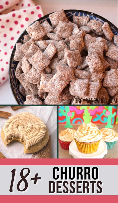 Mexican Fiesta Theme Desserts, Churro Party Ideas, Cinco De Mayo Treats For Kids, Desserts For Cinco De Mayo Party, Desserts For Taco Party, Cinco De Mayo Recipes Dessert, Taco Tuesday Dessert Ideas, Fiesta Themed Desserts, Cinco De Mayo Party Food Desserts