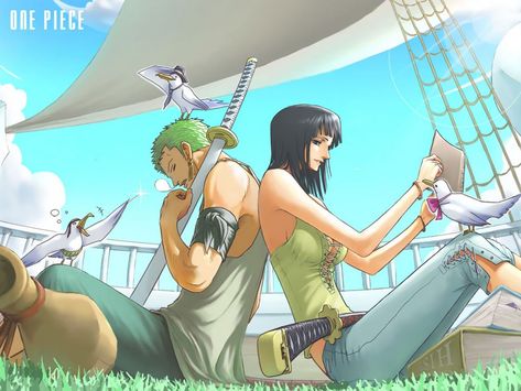 One Piece Zoro wallpaper, Nico Robin, Roronoa Zoro, anime, real people Zoro And Robin, رورونوا زورو, One Piece Cartoon, One Piece Wallpaper Iphone, Nami One Piece, Zoro One Piece, One Piece Comic, One Piece Pictures, Manga Artist