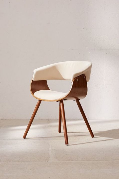 70s-style-desk-chair Cute Desk Chair, Mid Century Modern Chair, Plywood Furniture, Furniture Hacks, Chaise Design, Diy Chair, Comfy Chairs, Bedroom Chair, Furniture Design Modern