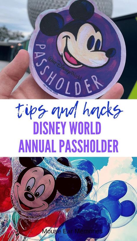 Disney Annual Passholder Tips, Annual Passholder Disney World, Disney Passholder, Tips For Disney World, Disney Annual Passholder, Magic Kingdom Tips, 30th Birthday Bash, Disney World Vacation Planning, Disney Trip Planning