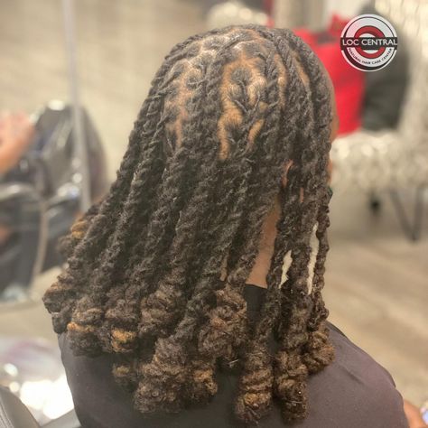 Rope Loc Styles, Loc Rope Twist Styles, Locs Knots, Rope Twist Locs, Rope Twist Locs Styles, Loc Knots Styles, Loc Knot Bob, Lox Styles, Loc Knots