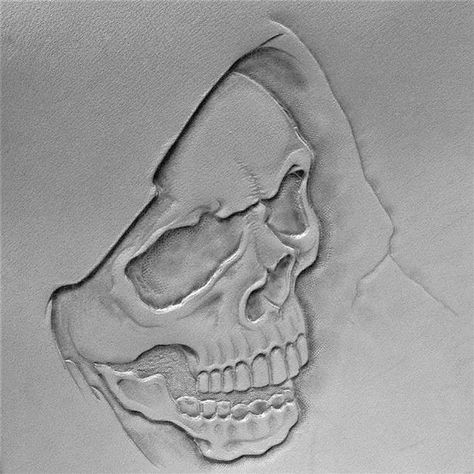 Skull Pencil Drawings, Demon Skull Drawing, Cool Skull Drawings Sketches, Skull Stencil Templates, Drawing Ideas Skull, Skull Drawing Tattoo, Skull Drawing Sketches, Cool Skull Drawings, Skull Drawings