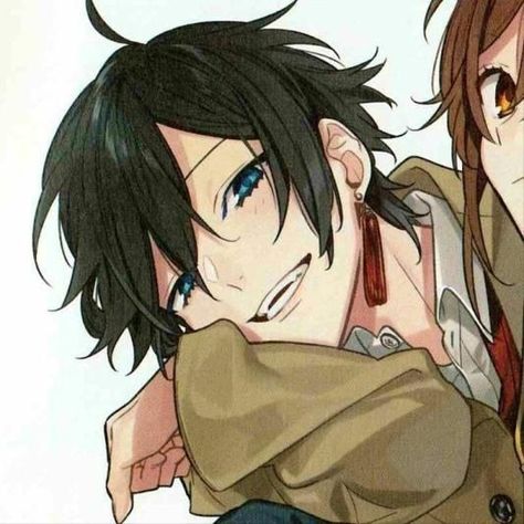 tags: horimiya matching pfps 2 people couple friends Izumi Miyamura Pfp, Universal Language, Friend Anime, Couples Icons, Cute Anime Profile Pictures, Anime Profile, Couple Drawings, Discord Server, Profile Pics