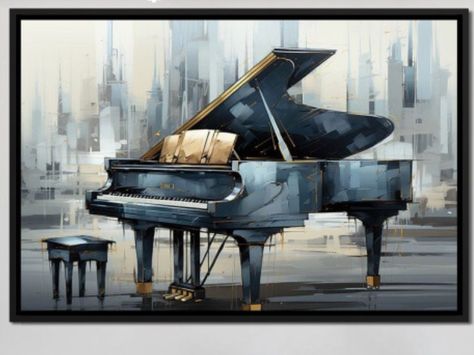 Piano Art, Watercolor Painting, Piano, Watercolor Paintings, Art Inspiration, Art, Watercolour Painting