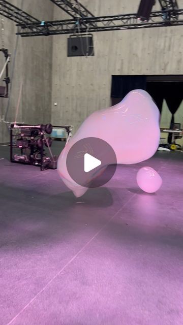 A.A.Murakami on Instagram: "Bubbles want to be round, the surface tension of the water in the bubble skin tightening to form the smallest surface area for a given volume. However when we make giant bubbles the internal forces inside the bubble of the billowing fog matches the forces on the bubble skin, resulting in a dance of a bubble trying to be a perfect sphere and a turbulent center that is a swirling cloud. Waves roll through the skin like the surface of the ocean, sustaining until it ruptures or breaks upon another machine, releasing a rain of soap and white cloud.

#aamurakami #mplus #ephemeraltech #artinstallation #bubbles #fog #hongkong" Giant Bubbles, Surface Tension, White Cloud, The Bubble, Surface Area, Skin Tightening, Postmodernism, Installation Art, A A