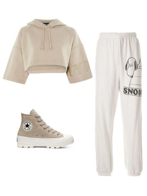 Celana Jogger Wanita, Comfy Outfits Winter, Dance Outfits Practice, Practice Outfits, Cute Comfy Outfits, Swaggy Outfits, Kpop Fashion Outfits, Girls Fashion Clothes, Teenage Fashion Outfits