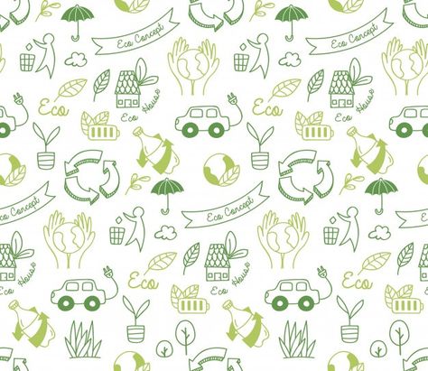 Eco Friendly Background, Environment Doodle, World Environment Day Posters, Digital Advertising Design, Elegant Gift Wrapping, Doodle Background, Green Environment, World Environment Day, Creative Poster Design