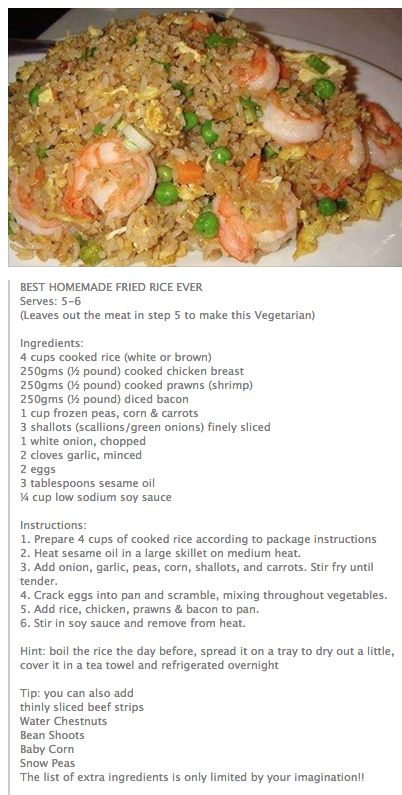 How To Make Shrimp Fried Rice, Ground Beef Recipes With Rice, Shrimp Fried Rice Recipe Easy, Shrimp Fried Rice Easy, Homemade Chicken Fried Rice, Fried Rice With Shrimp, Best Fried Rice Recipe, Seafood Fried Rice, Rice With Shrimp