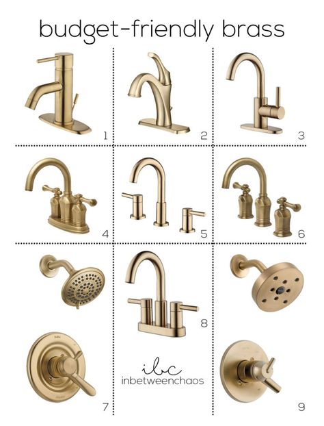 Gold Bathroom Fixtures, Brass Bathroom Fixtures, Gold Bathroom Faucet, Mini Bad, Brass Bathroom Faucets, Gold Faucet, Gold Fixtures, Brass Bathroom, Gold Bathroom