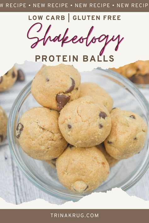 Shakeology Energy Balls, Portion Fix Protein Balls, Shakeology Cookie Dough, Vanilla Shakeology Dessert Recipes, Shakeology Breakfast Recipes, 21 Day Fix Protein Balls, Snickers Protein Balls, Snickerdoodle Shakeology Recipe, Shakeology Recipes Vanilla