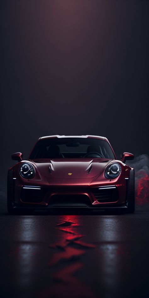 Wallpaper Mobil, Iphone Wallpaper High Quality, Most Luxurious Car, Red Porsche, Tattoo Car, Porsche Car, Rolls Royce Motor Cars, Car Organization, Aesthetic Car