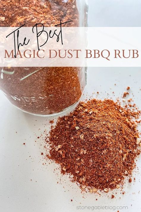 Bbq Rub Recipe, Bbq Chips, Homemade Rubs, Man Recipes, Bbq Dry Rub, Bread Bar, Bbq Spice, Dry Rub Recipes, Magic Dust