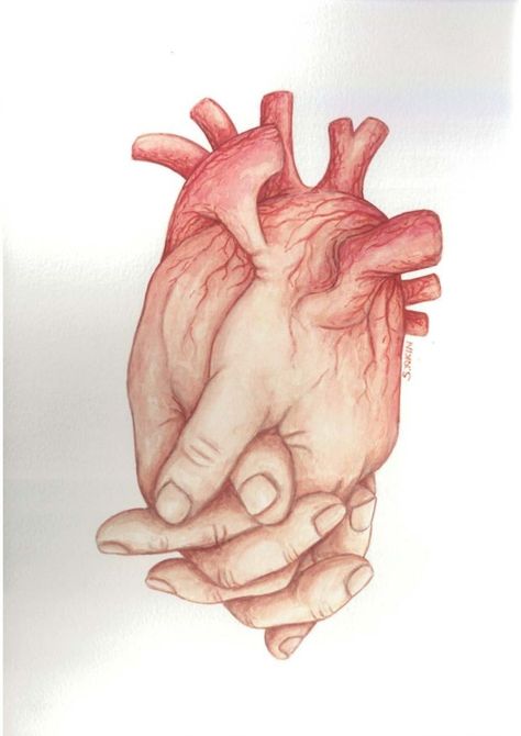 Organ Donation Poster, Blood Donation Posters, Organ Donation, Heart Drawing, Medical Art, Anatomy Art, Heart Art, Istanbul Turkey, Art Drawings Sketches