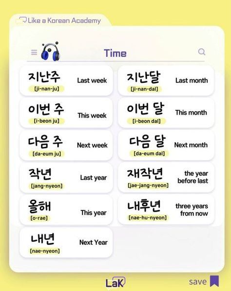 Days In Korean, Time In Korean, Korean Sentence Structure, Speak Korean, Korean Tips, Korean Learning, Tracker Ideas, Korean Words Learning, Bullet Journal Mood Tracker Ideas