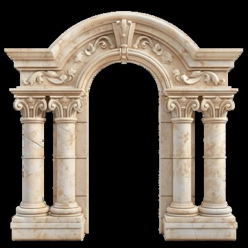 Castle Pillars, Greek Arch, Low Relief Sculpture, Arch Way, Castle Png, Window Arch, Castle Window, Stone Archway, Classic Column