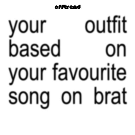 send this to your brattiest friend and find out which outfit they’d pick 🕶️ follow @offtrendhq for more content like this 💗 #charlixcx #brat #bratsummer #fashiontok #styleinspo #streetinterview Brat Outfits Aesthetic, Charlixcx Brat Outfit, Brat Outfits, Brat Fashion, Charli Xcx, July 16, Fashion Street, Outfits Aesthetic, Interview