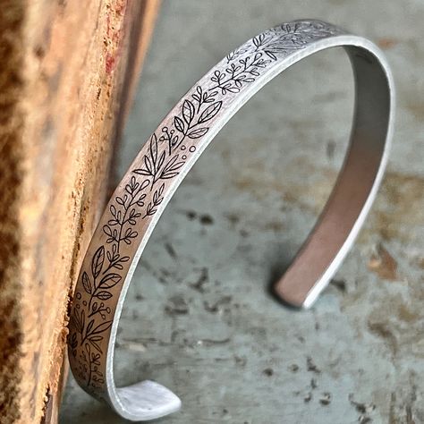 Metal stamped jewelry