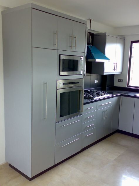 Kitchen microwave cabinet