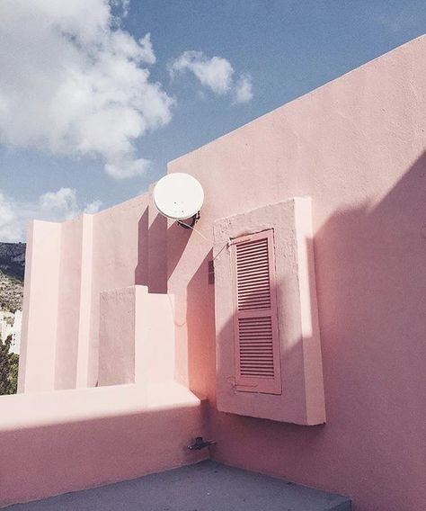 Pastel, Pink Home Exterior, Rose Quartz Serenity, Sunday Vibes, Magical Home, Baby Pink Aesthetic, Pink Out, Home Exterior, Aesthetic Colors