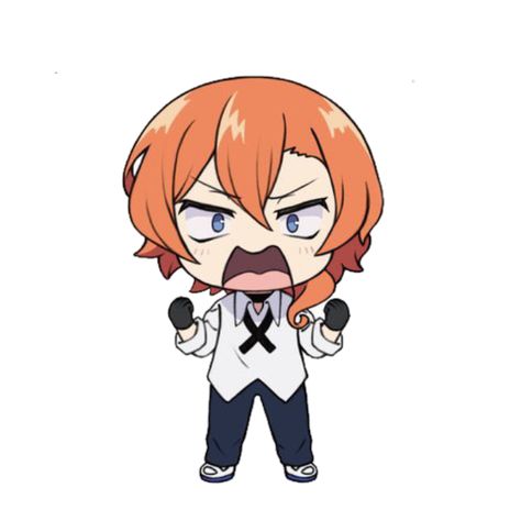 Bsd Chibi Icons, Bsd Stickers, Bsd Chibi, Bungou Stray Dogs Chuya, Mini Doodle, Nakahara Chuuya, Chuuya Nakahara, Dog Wallpaper, Slug