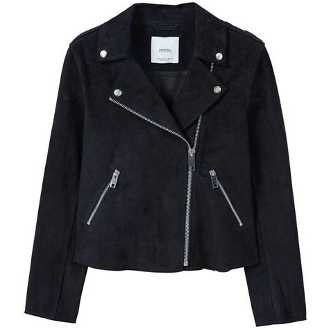 MANGO Suede biker jacket (375 AUD) ❤ liked on Polyvore featuring outerwear, jackets, rider jacket, motorcycle jacket, suede jacket, biker jacket and suede moto jacket Holographic Jacket, Black Suede Jacket, Rider Jacket, Suede Biker Jacket, Suede Biker, Catty Noir, Metallic Jacket, Moto Biker Jacket, Suede Leather Jacket