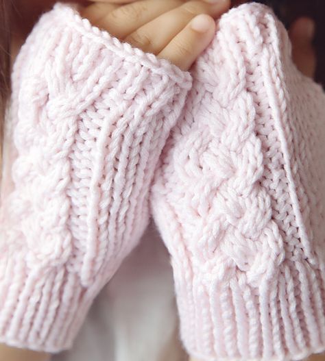 Cable+Knitting Knit Fingerless Gloves Pattern, Pixie Hat Pattern, Cable Knit Fingerless Gloves, Cable Fingerless Gloves, Fingerless Gloves Pattern, Knitting Gloves Pattern, Fingerless Gloves Knitted Pattern, Knitted Wrist Warmer, Knit Fingerless Gloves