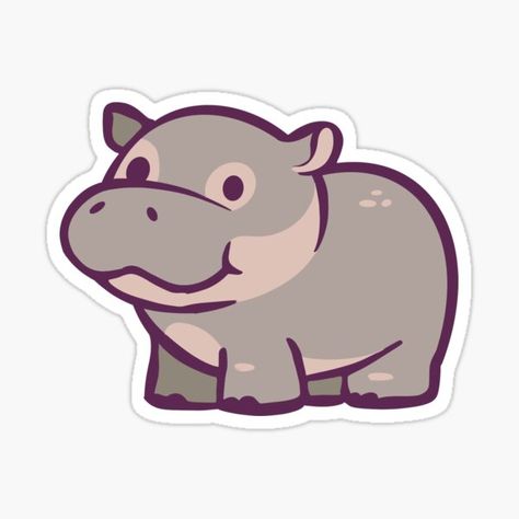 Hippo Tattoo Cute, Cartoon Hippo Cute, Cute Hippo Illustration, Hippo Drawing Cute, Easy Hippo Drawing, Cute Hippo Tattoo, Baby Hippo Drawing, Cute Hippo Drawing, Hippo Doodle