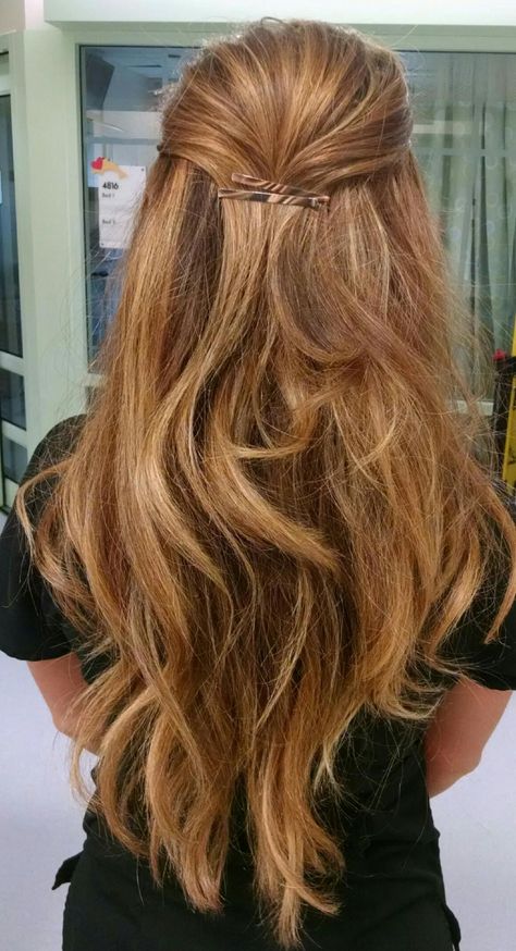 Honey Blonde Hair, 가을 패션, Great Hair, Aesthetic Hair, Hair Dos, Gorgeous Hair, Hair Day, Hair Highlights, Pretty Hairstyles